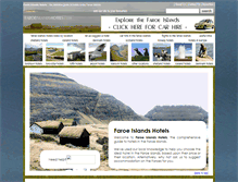 Tablet Screenshot of faroeislandshotels.com